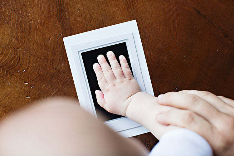 Personalisierbares Baby-Handabdruck-Set – Einzigartige Erinnerungen für Eltern