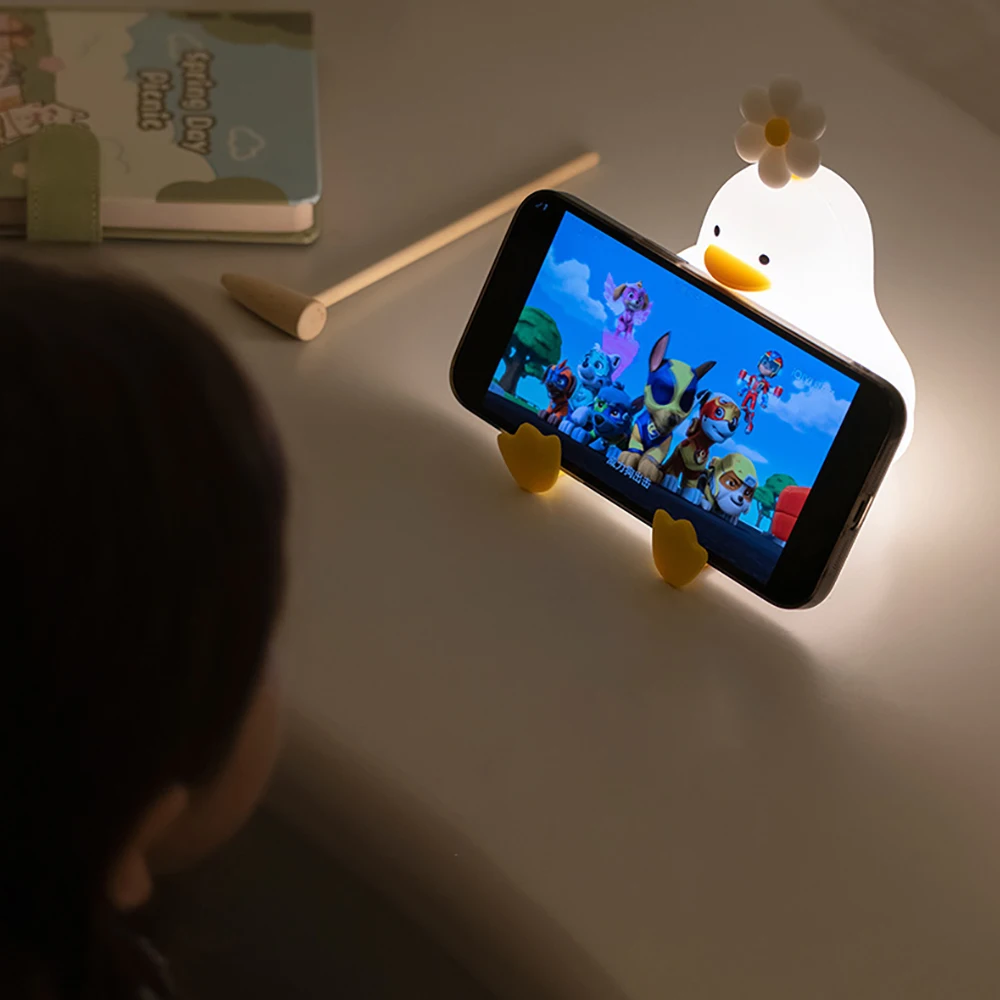 Niedliches Enten-Nachtlicht für Kinderzimmer