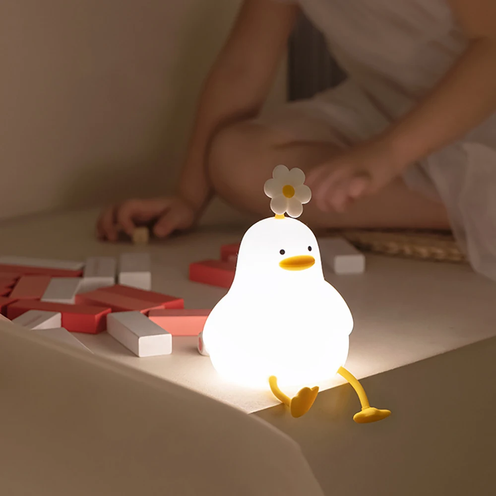 Niedliches Enten-Nachtlicht für Kinderzimmer