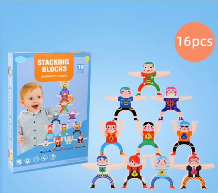 Förderndes Stapelspiel für kreative Kinder