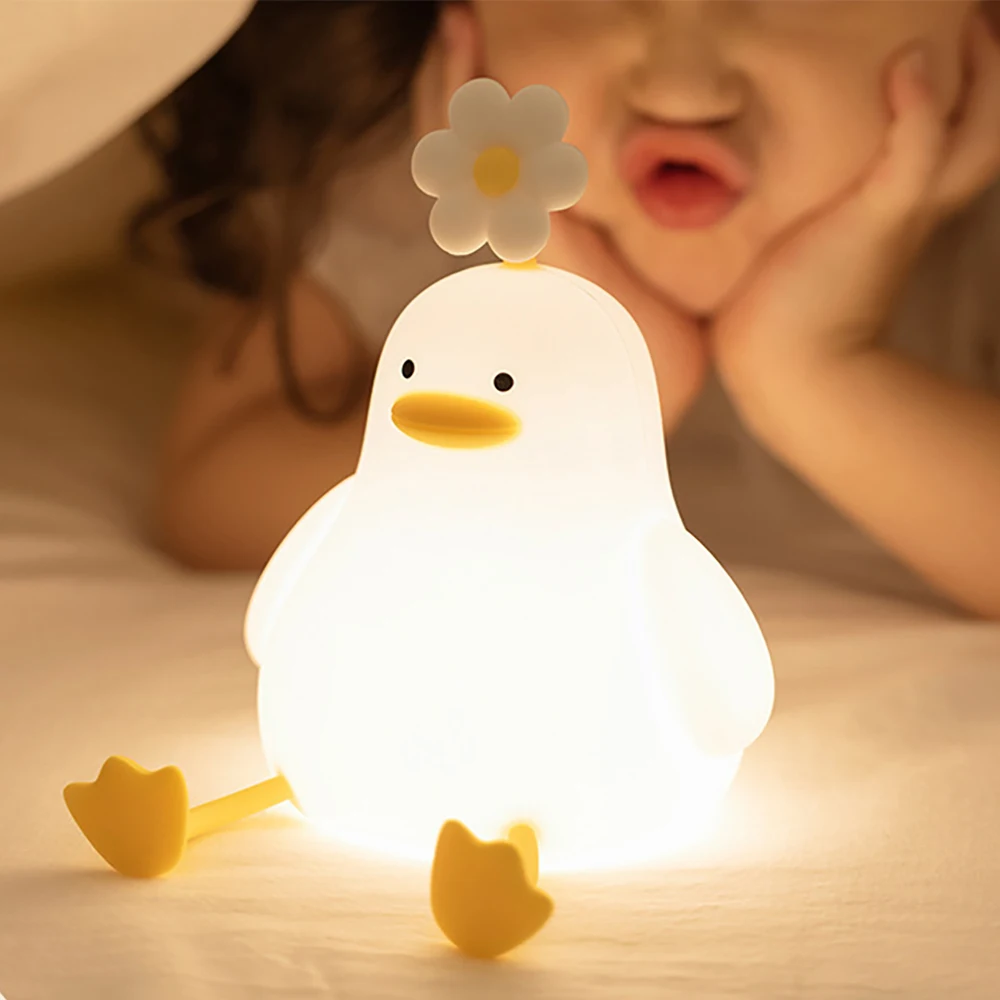 Niedliches Enten-Nachtlicht für Kinderzimmer