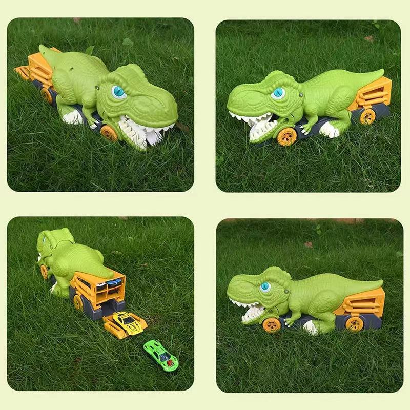 Abenteuerliche Dino-Fahrt – Urzeit-Dinosaurier-Spielzeugauto