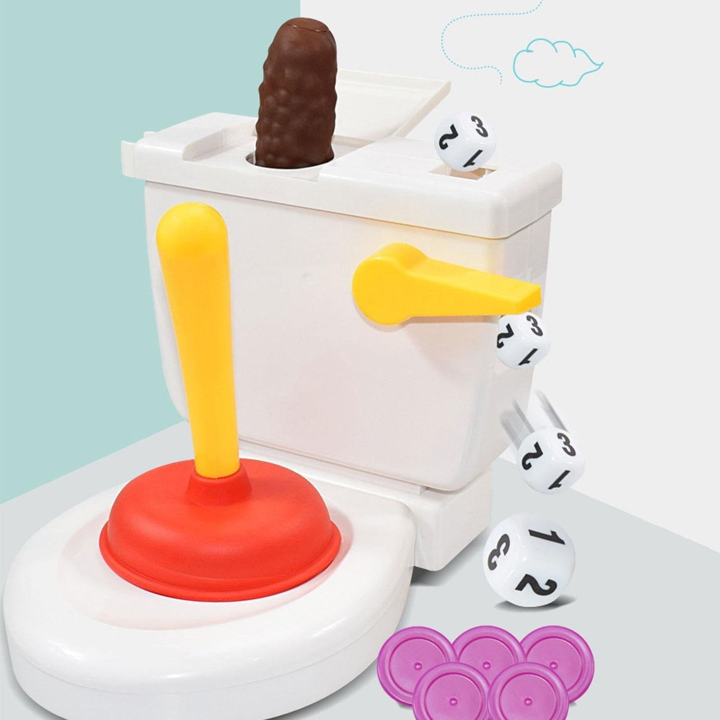 Das Toiletten-Chaos Spiel – Lustiger Wurfspaß für die Familie
