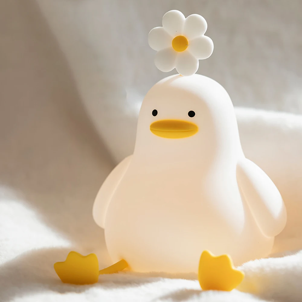 Niedliches Enten-Nachtlicht für Kinderzimmer
