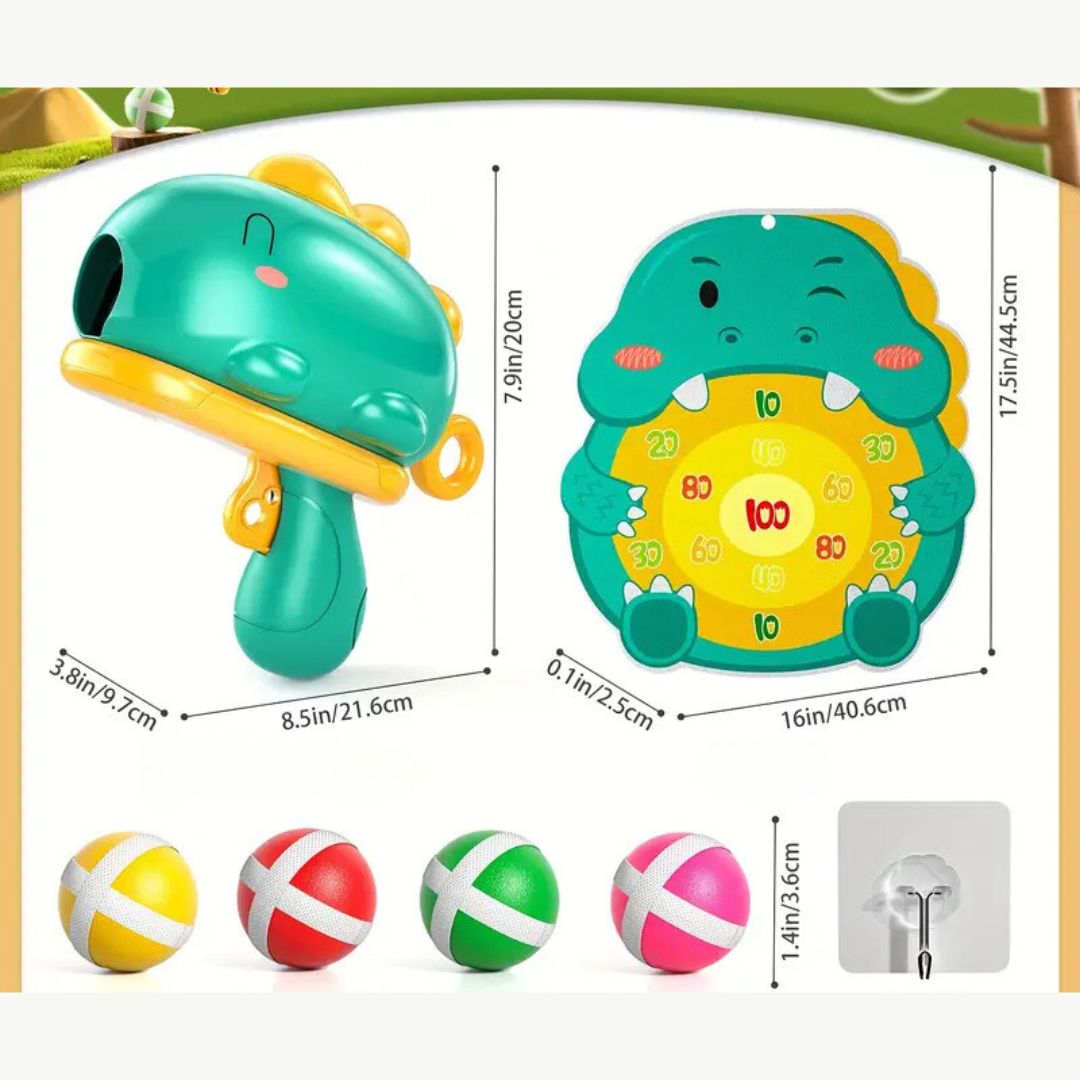 Klettverschluss Zielscheiben Spiel – Interaktives Wurfspiel für Kinder