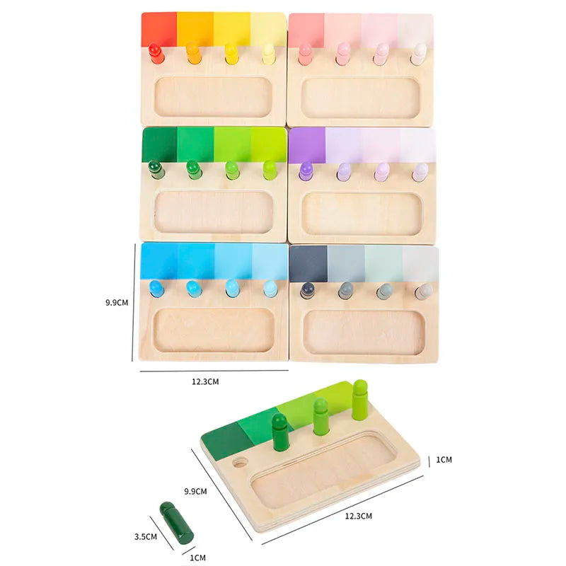 Bunte Montessori Lern-Tafel – Kreativer Lernspaß für Kinder