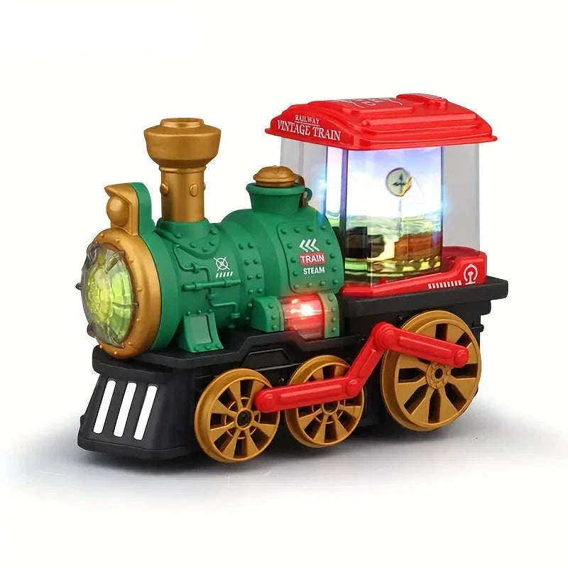Intelligente Kinder Dampflokomotive mit Echtem Dampf – Interaktives Spielzeug für junge Eisenbahnfans
