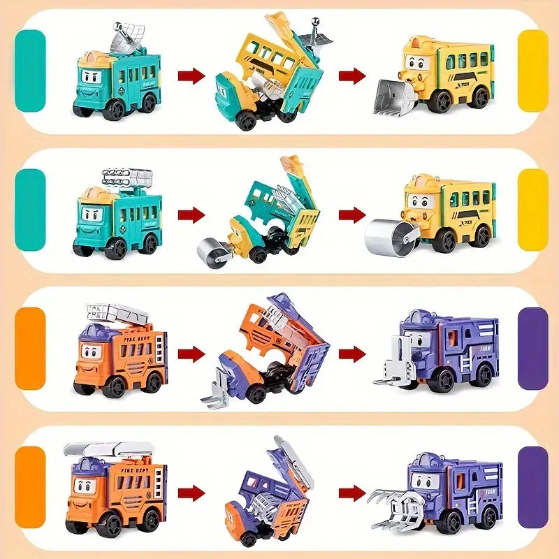 2in1 Spielauto – Verwandlungsfahrzeug für Kinder