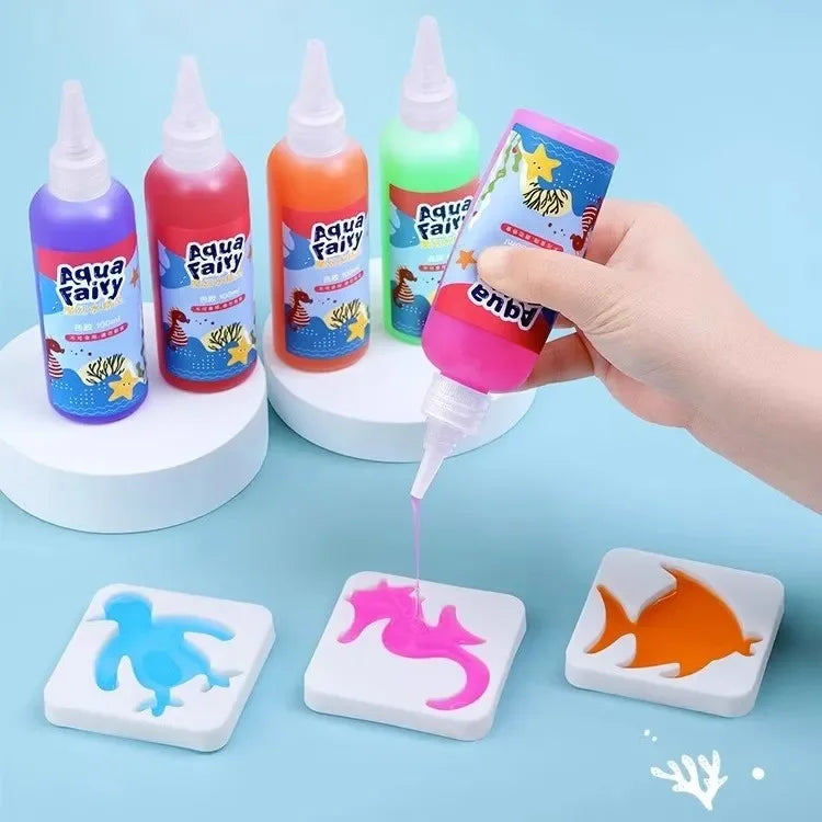 AquaZauber – Kreatives Wasser-Gel Bastelset für Kinder