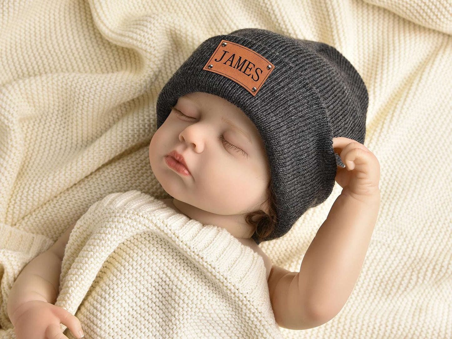 Persönliche Beanie-Mütze – Mit individueller Bestickung