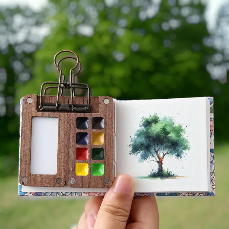 Kreativ-Set für unterwegs – Mini Malset
