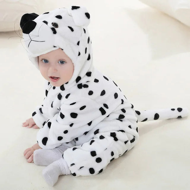 Niedlicher Tier-Motiv Babystrampler
