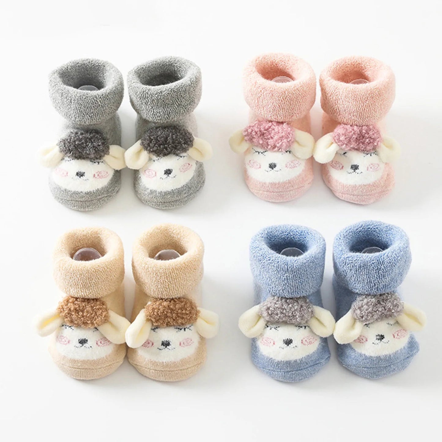 Kuschelige Baby-Socken für warme Füße und sicheren Halt