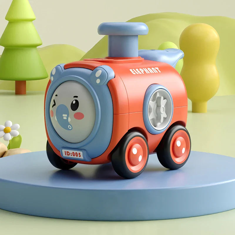 Spaßige Eisenbahn mit Pfeifgeräuschen – Interaktives Spielzeug für Kinder