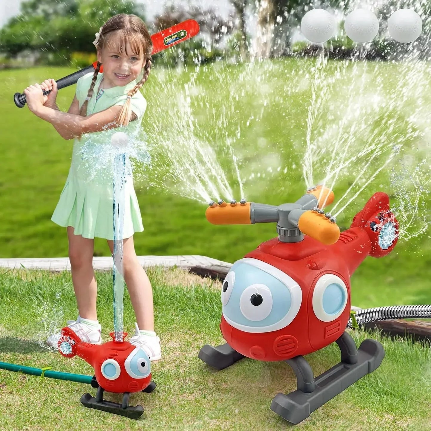 Spritziger Wasserspaß – Outdoor Spielzeug für Kinder