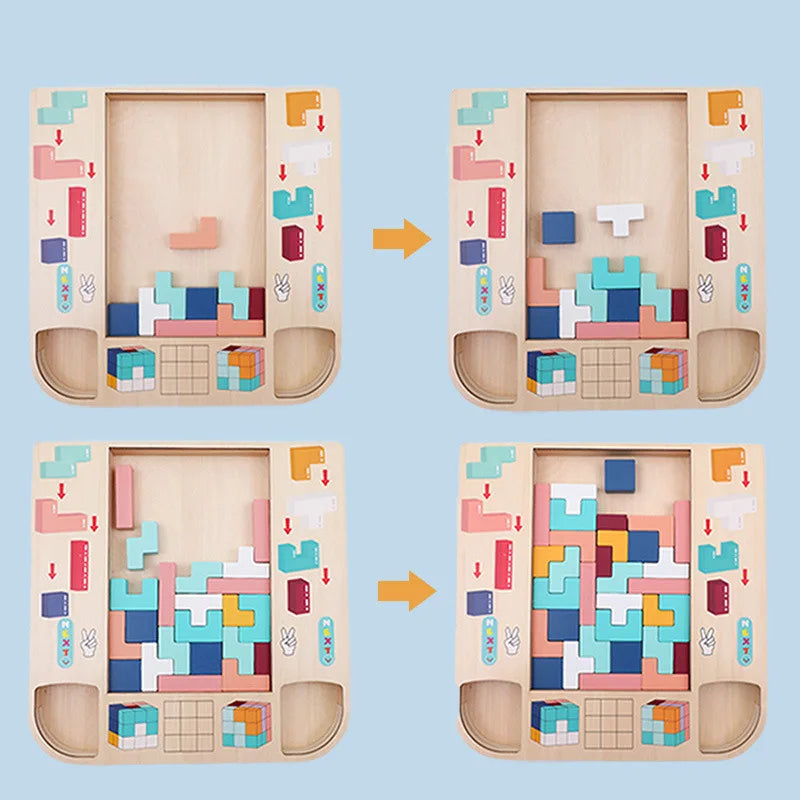 Fordere deine Denkfähigkeiten heraus – Tetris Blockspiel für schlaue Köpfe