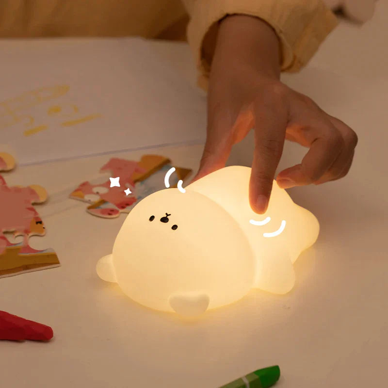 Weiches Bären-Nachtlicht für Kinderzimmer
