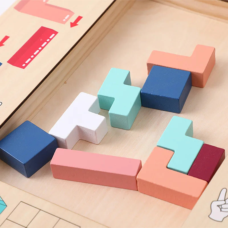 Fordere deine Denkfähigkeiten heraus – Tetris Blockspiel für schlaue Köpfe