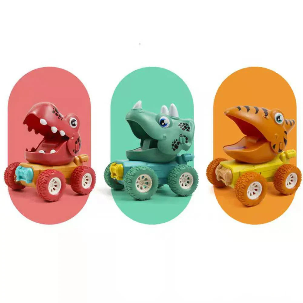 Dino-Fahrspaß – Spaßige Dinosaurier-Trucks für Kinder