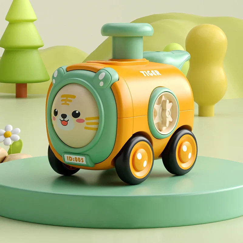 Spaßige Eisenbahn mit Pfeifgeräuschen – Interaktives Spielzeug für Kinder