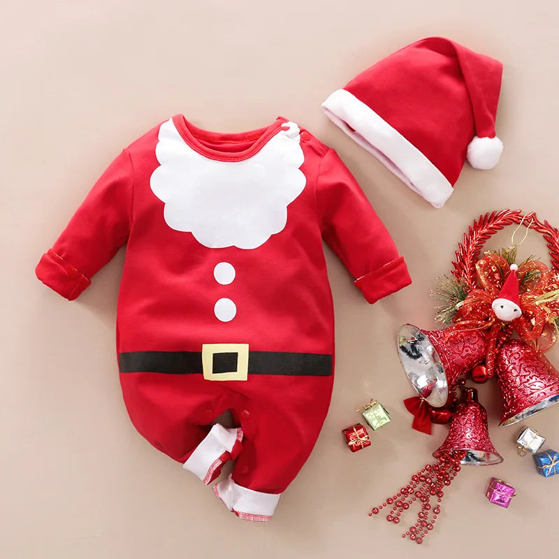 Kuscheliges Baby-Weihnachtskostüm – Für festliche Momente