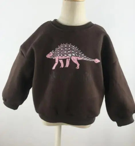 Kuscheliger Oversize-Pulli für Kinder – Süße Drucke für warme Wintertage