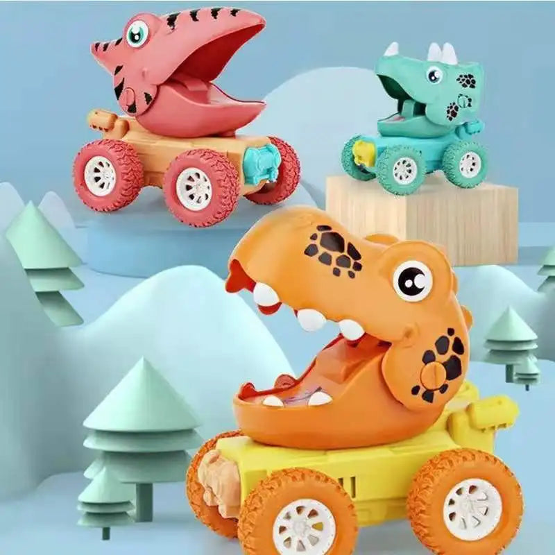 Dino-Fahrspaß – Spaßige Dinosaurier-Trucks für Kinder