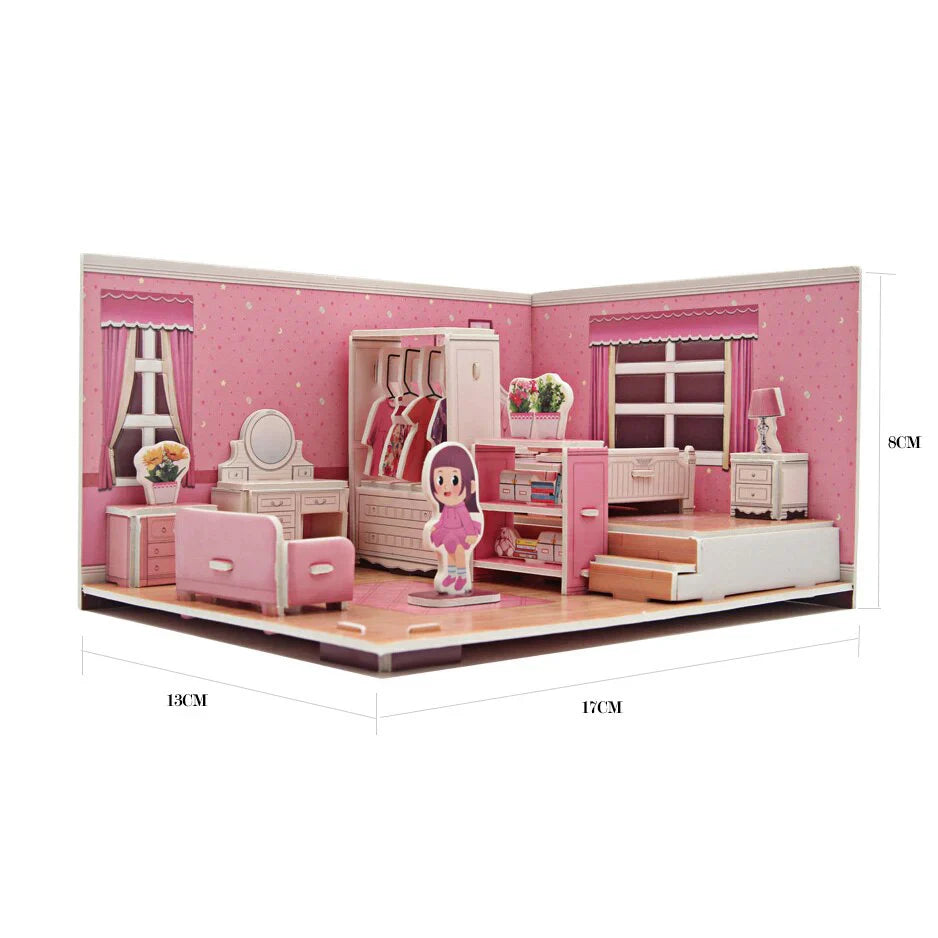 3D-Puzzle für Kinder – Traumhaus zum Bauen und Spielen