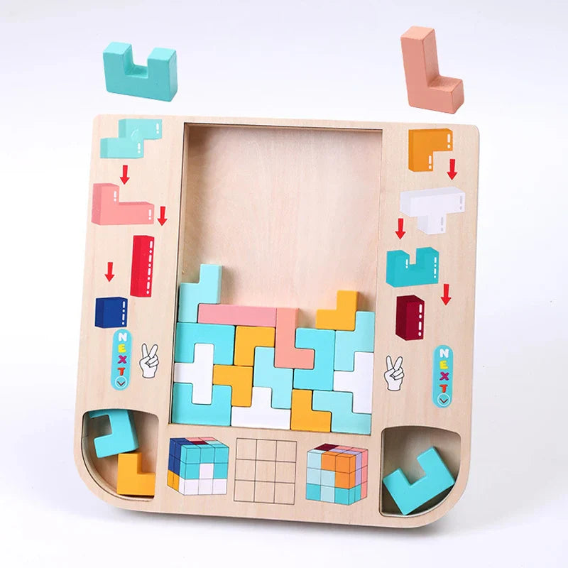 Fordere deine Denkfähigkeiten heraus – Tetris Blockspiel für schlaue Köpfe