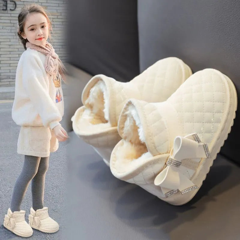 Warme & Rutschfeste Schneestiefel für Mädchen