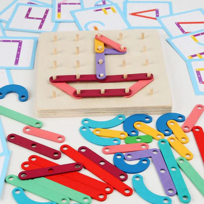 Ideenreich Gestalten – Kreatives Pinnwand-Puzzle für Kinder