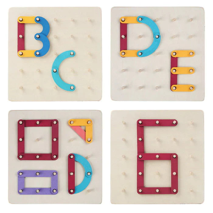 Ideenreich Gestalten – Kreatives Pinnwand-Puzzle für Kinder