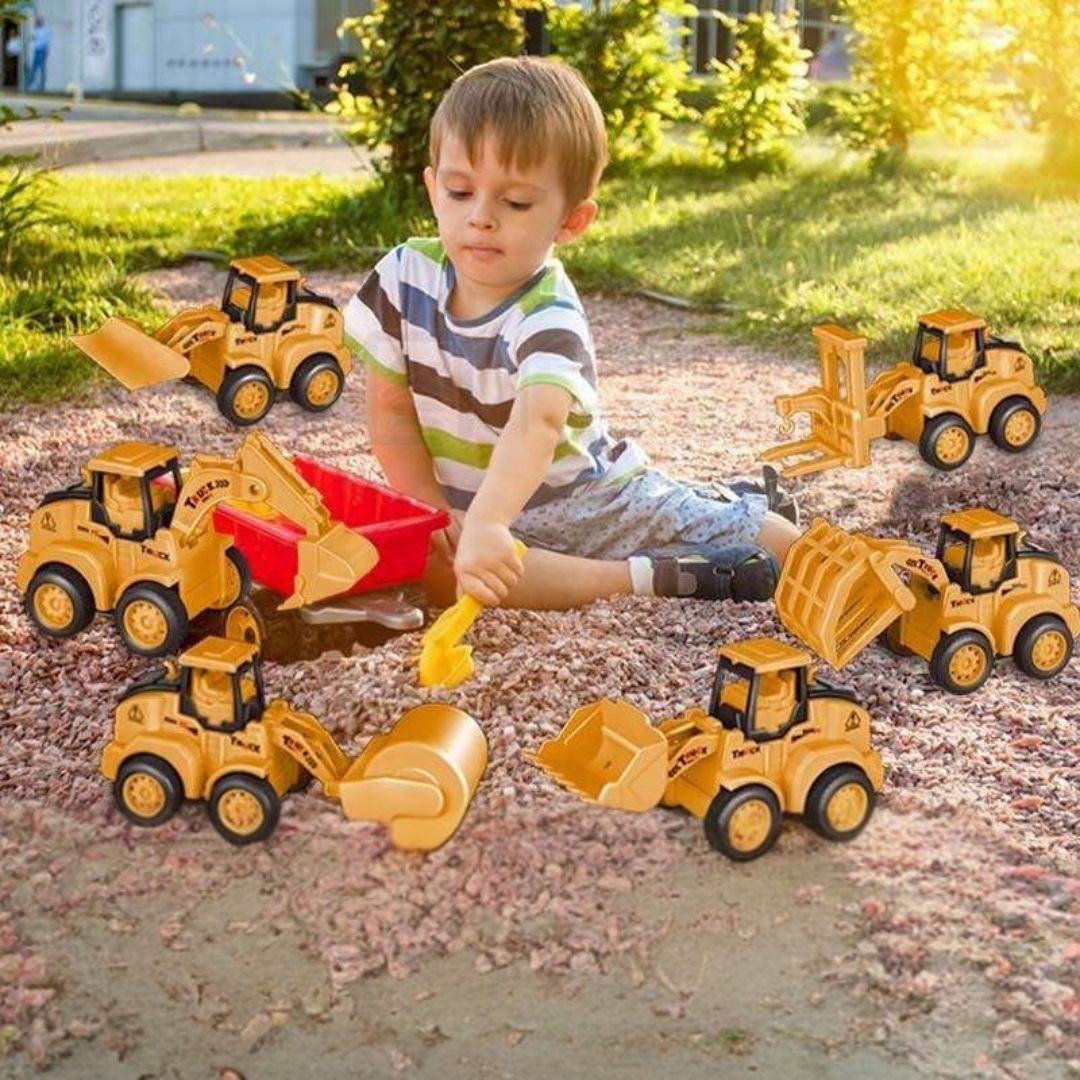 Bagger-Spielzeug für Kinder – Kreatives Baustellen-Spielset