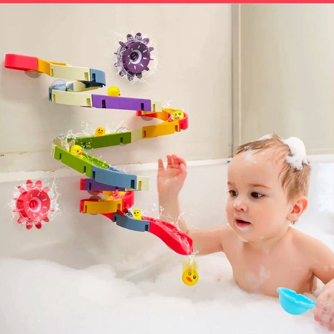 Entenrutsche Badespielzeug – Spritziger Badespaß für Kinder