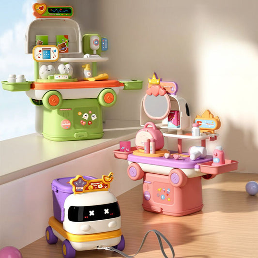 2in1 Spieltruck für Kinder – Kreativer Spielspaß und Lernmöglichkeiten