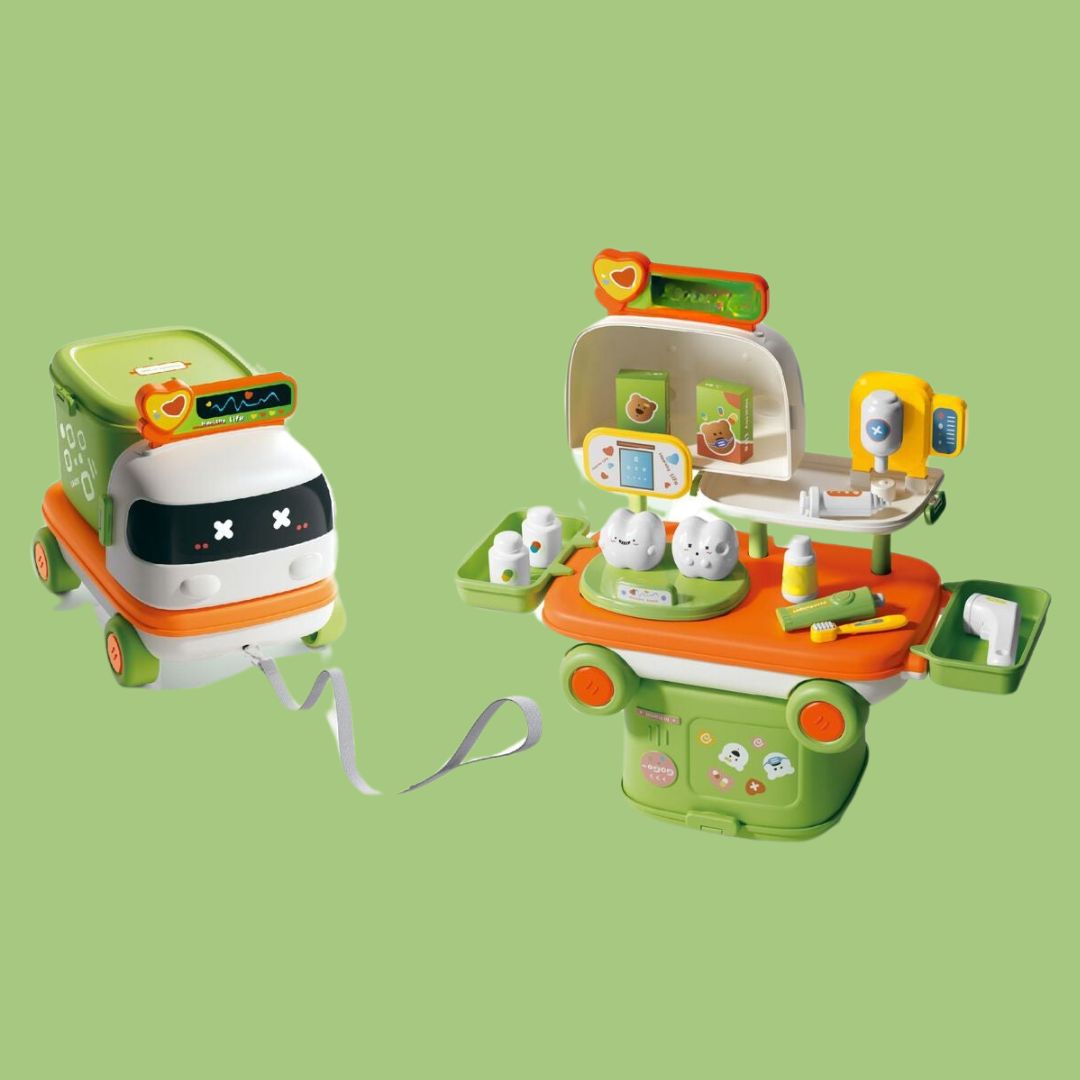 2in1 Spieltruck für Kinder – Kreativer Spielspaß und Lernmöglichkeiten