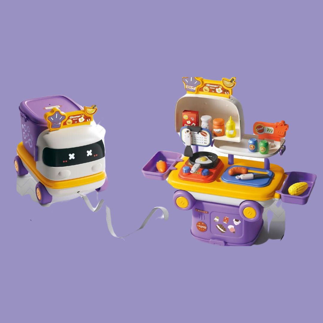 2in1 Spieltruck für Kinder – Kreativer Spielspaß und Lernmöglichkeiten