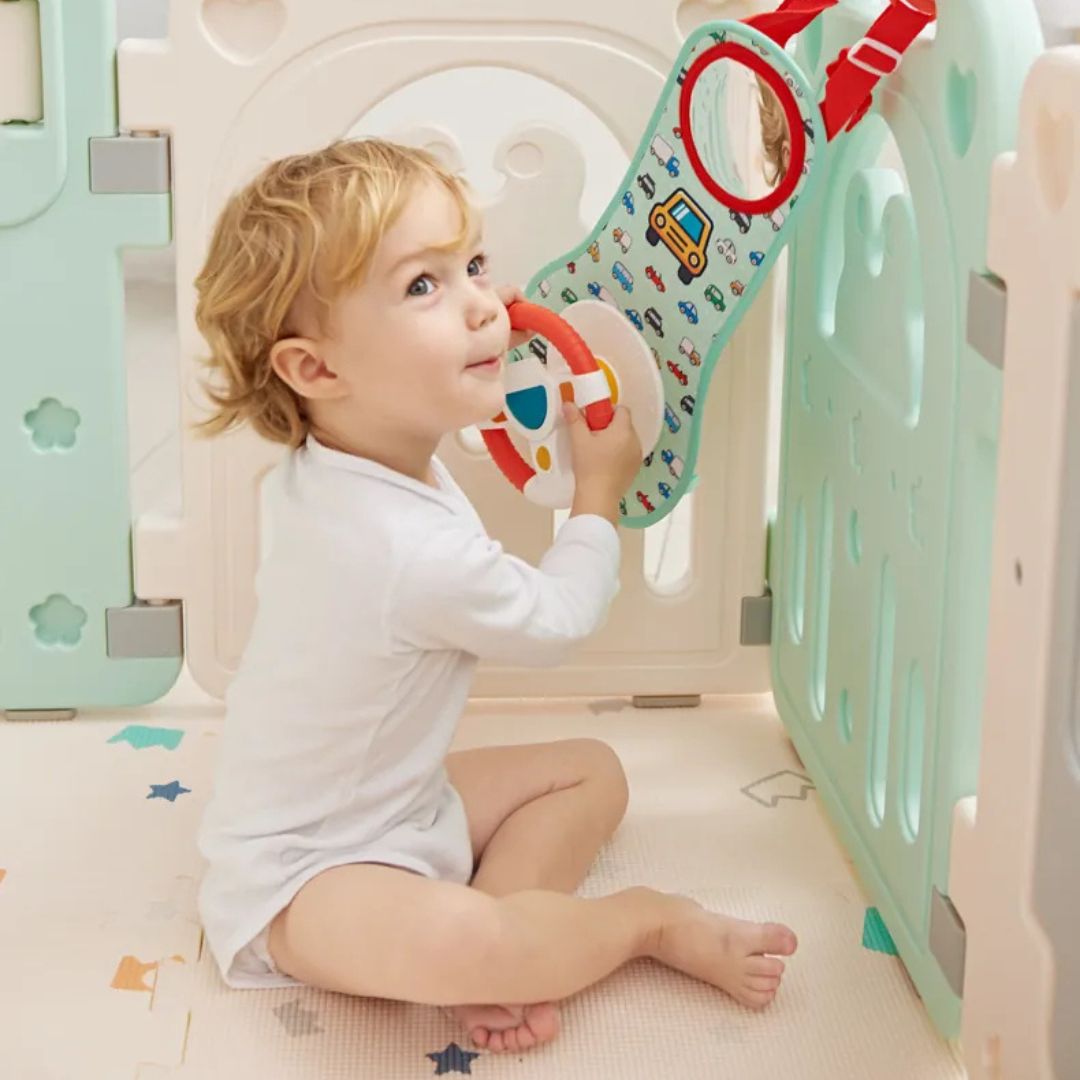 Unterhaltsames Baby-Lenkrad – Spielspaß für unterwegs