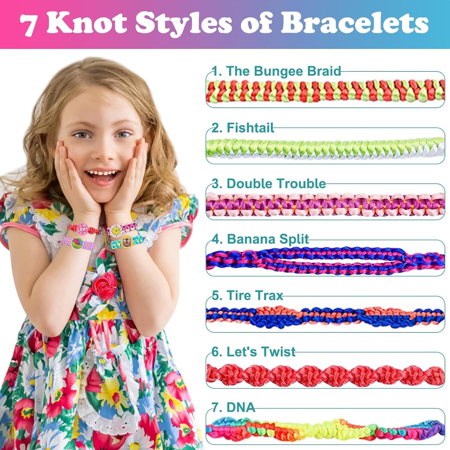 DIY Freundschaftsband Set – Kreatives Bastelset