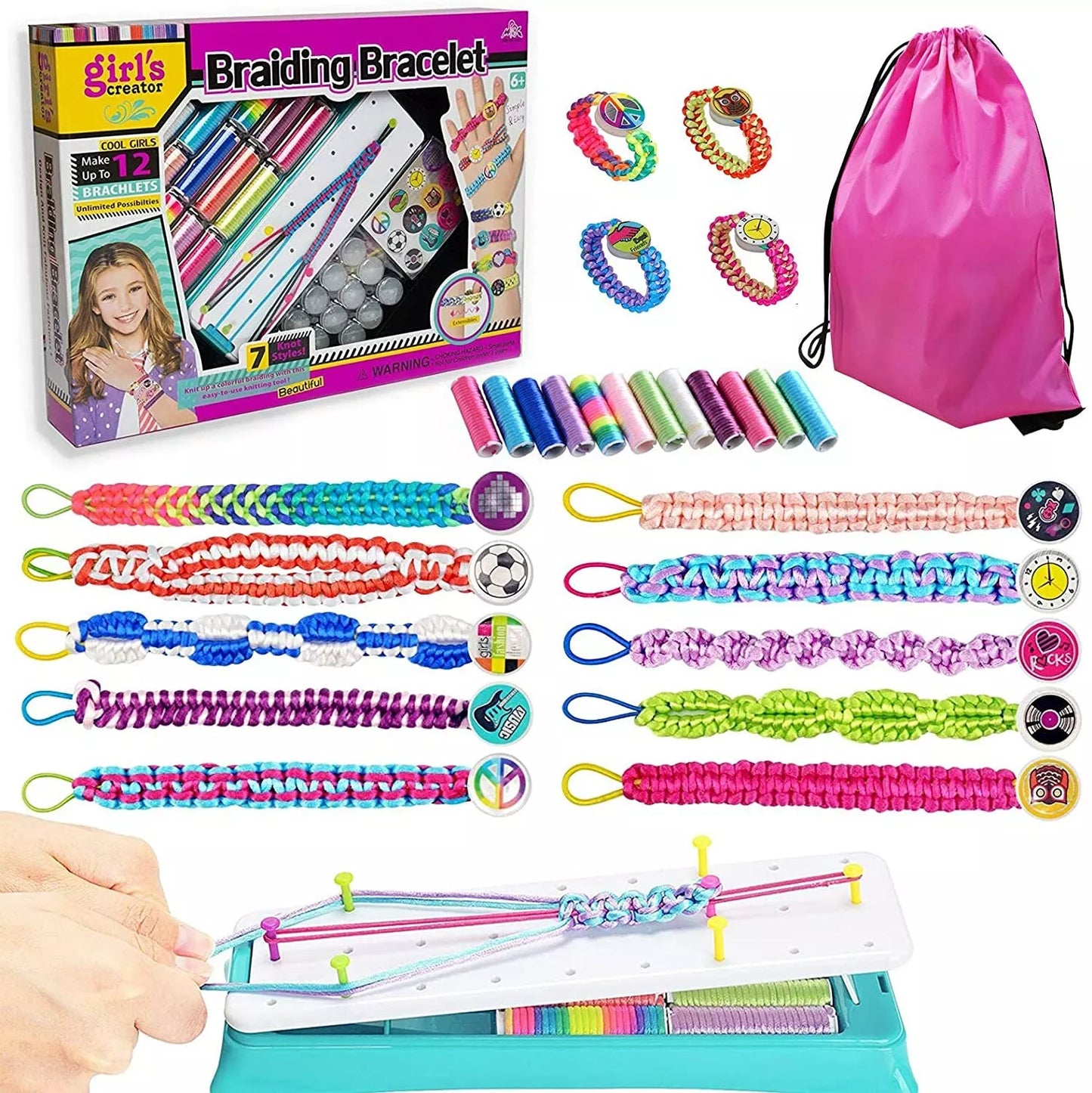 DIY Freundschaftsband Set – Kreatives Bastelset