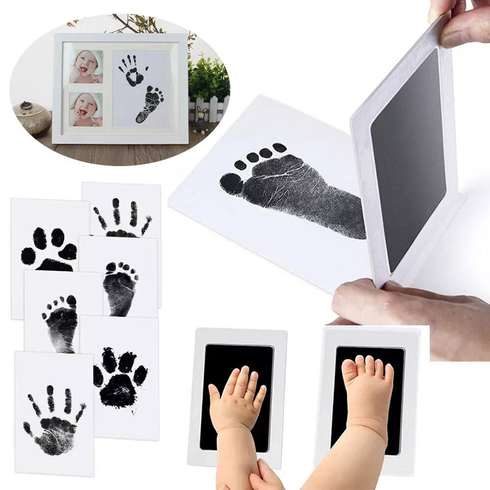 Personalisierbares Baby-Handabdruck-Set – Einzigartige Erinnerungen für Eltern