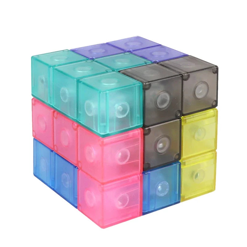 Magnetische Bauwürfel Lernspielzeug