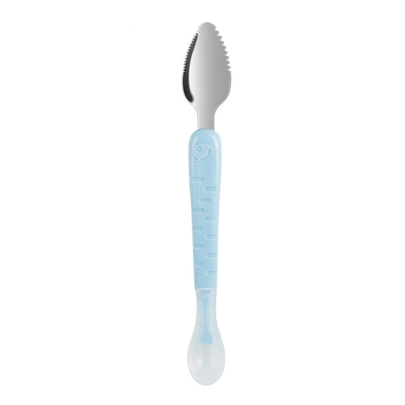 2-in-1 Silikon Löffel für Babys – Sanftes und sicheres Essen für die Kleinsten