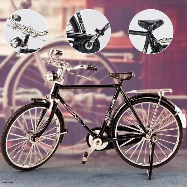 Miniatur-Modellfahrrad zum Selberbauen