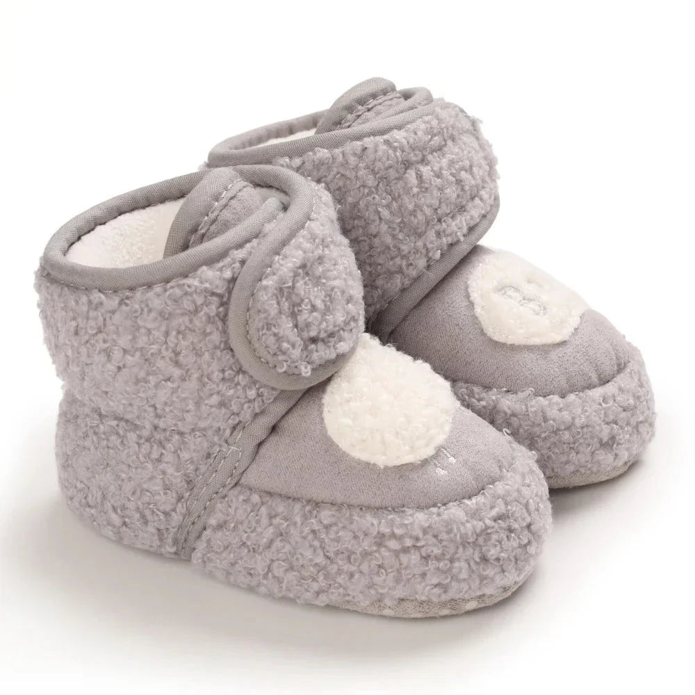 Warme Babyschuhe im süßen Tier-Design – Kuschelig und sicher
