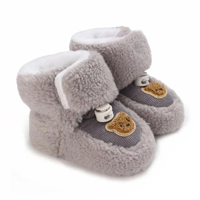 Warme Babyschuhe im süßen Tier-Design – Kuschelig und sicher
