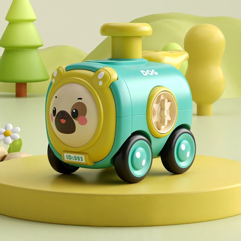 Spaßige Eisenbahn mit Pfeifgeräuschen – Interaktives Spielzeug für Kinder