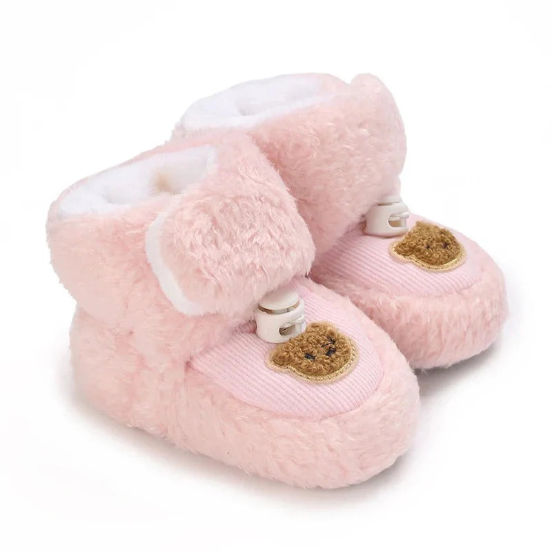Warme Babyschuhe im süßen Tier-Design – Kuschelig und sicher