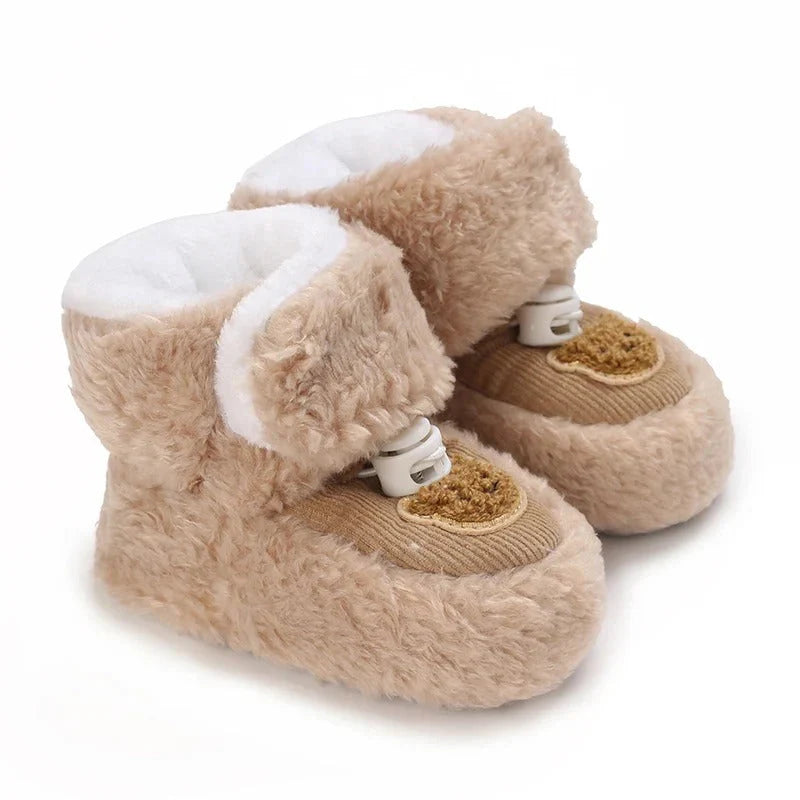 Warme Babyschuhe im süßen Tier-Design – Kuschelig und sicher