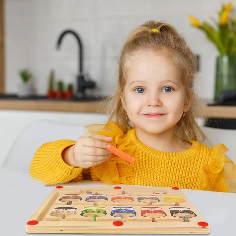 Montessori Magnetisches Labyrinth für Kinder
